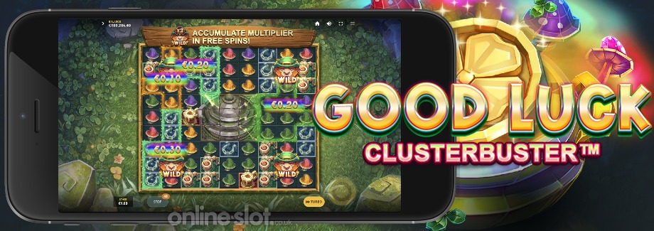 good luck clusterbuster mobile slot