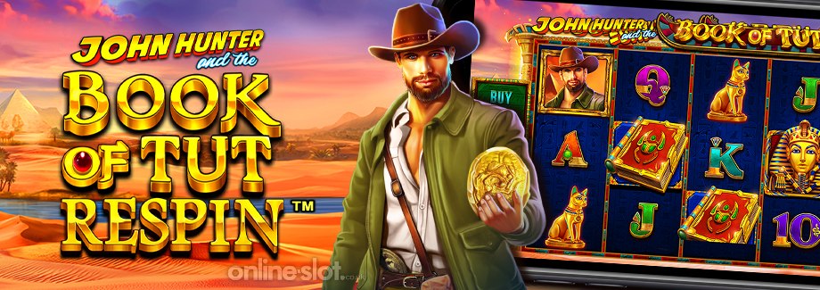 john hunter and the book of tut respin mobile slot