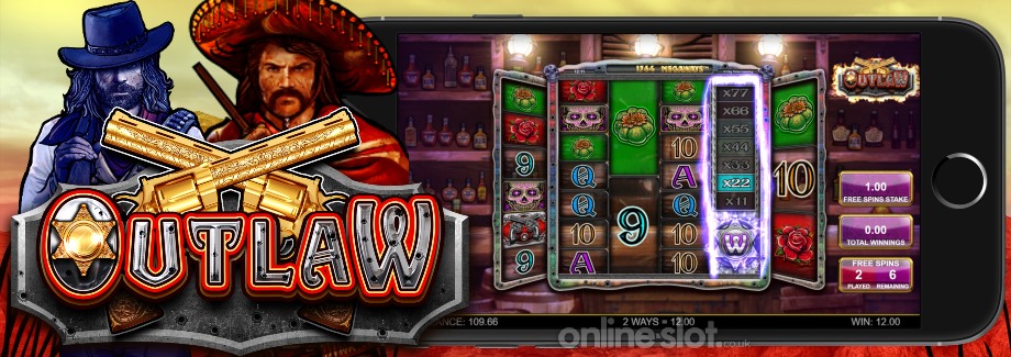 outlaw megaways mobile slot