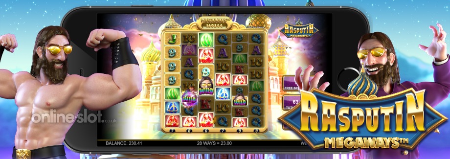 rasputin megaways mobile slot