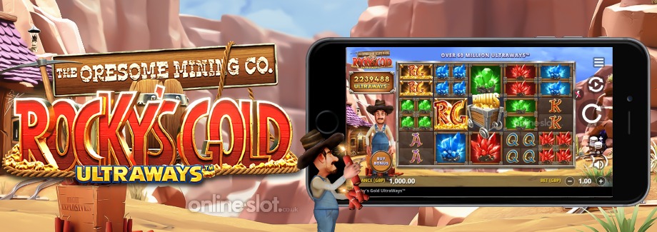 rockys gold ultraways mobile slot