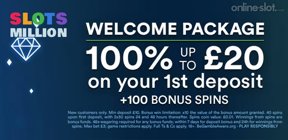 slotsmillion casino welcome bonus
