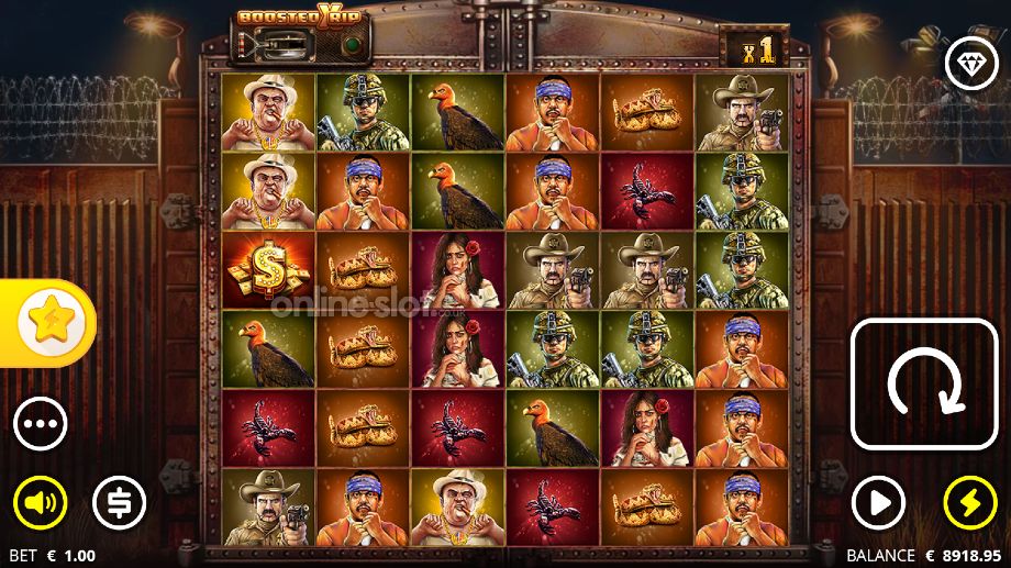the border slot base game