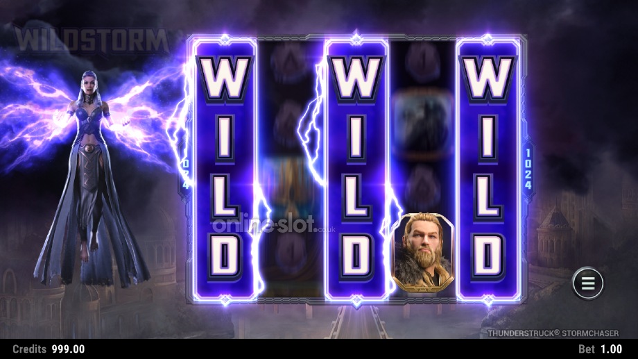 thunderstruck stormchaser slot wildstorm feature