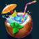 9k kong in vegas slot coconut rum cocktail symbol