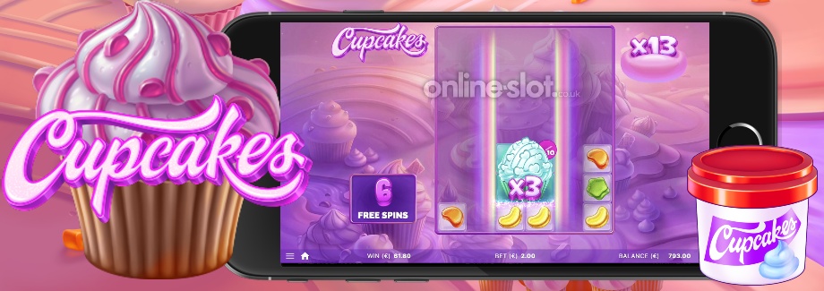 cupcakes mobile slot