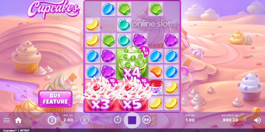 cupcakes slot cupcake multiplier feature