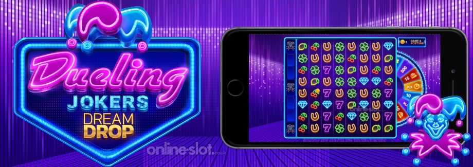 dueling jokers dream drop mobile slot