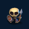 dungeon tower slot skeleton symbol