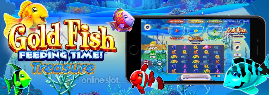 gold fish feeding time treasure mobile slot