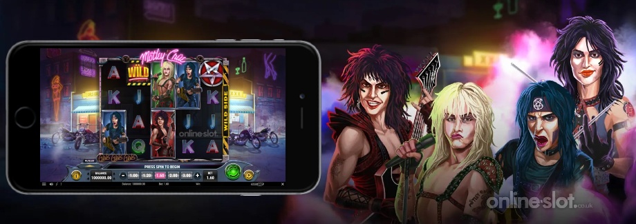 motley crue mobile slot