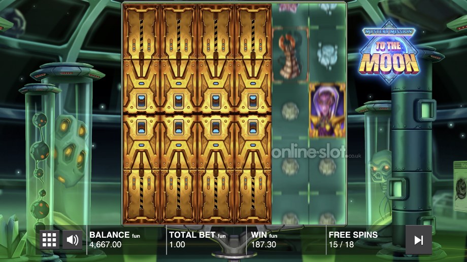 mystery mission to the moon slot free games feature