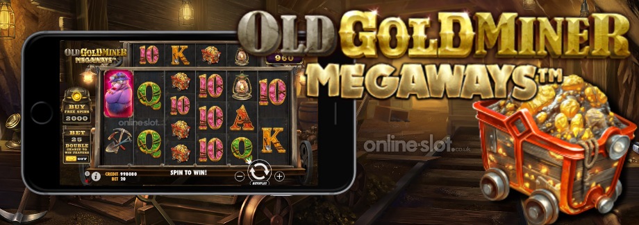 old gold miner megaways mobile slot