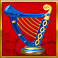 rainbow riches power pitch slot harp symbol