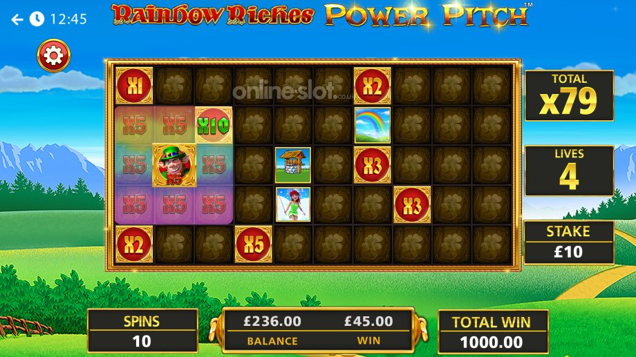 rainbow riches power pitch slot power pitch feature