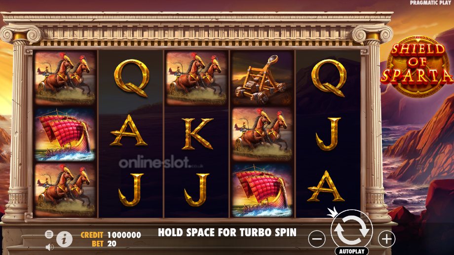 shield of sparta slot base game