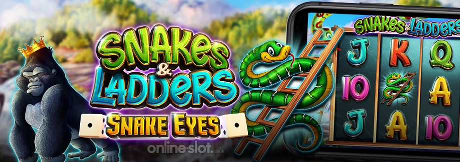 snakes & ladders snake eyes mobile slot