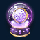 snowy secrets slot circle snowglobe symbol