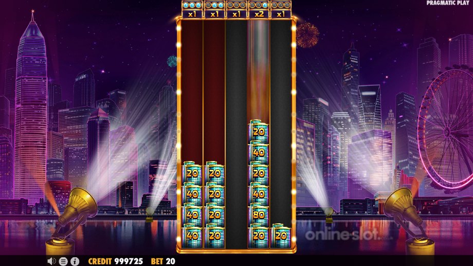 towering fortunes slot hold & spin feature
