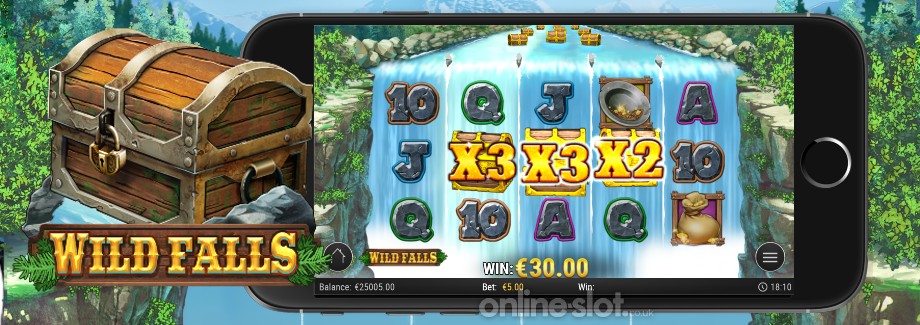 wild falls mobile slot