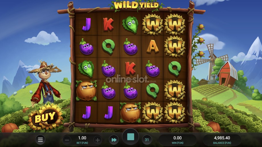wild yield slot weather symbols feature