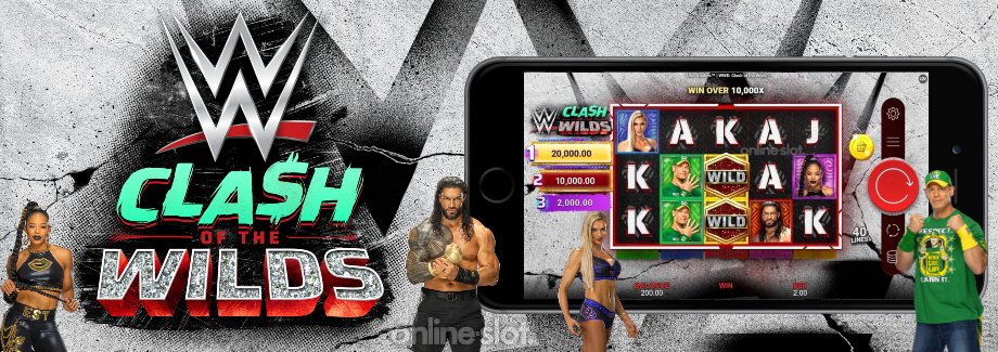 wwe clash of the wilds mobile slot