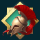 athena ascending slot warrior helmet symbol