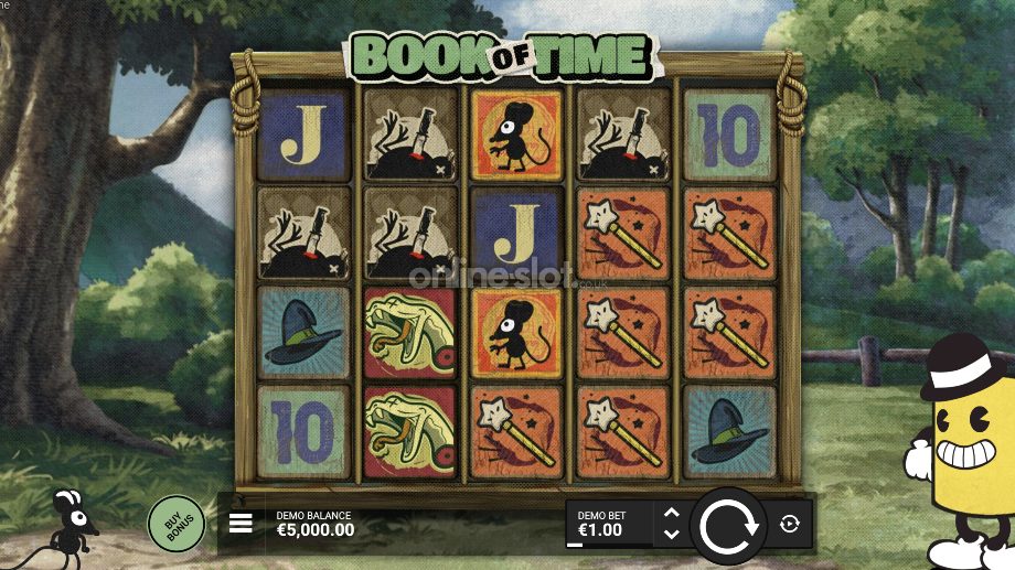 book of time slot base game