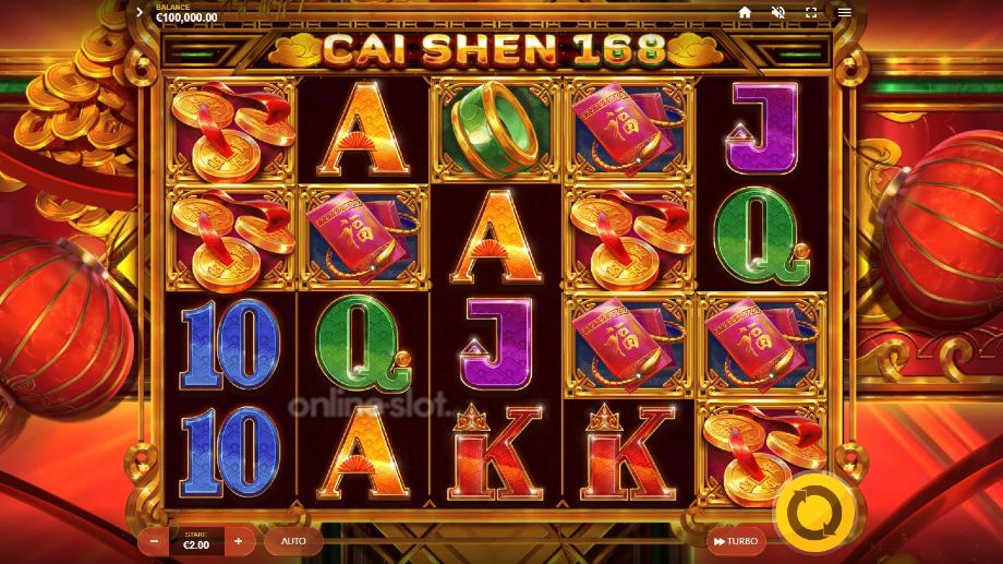 cai shen 168 slot base game