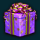 christmas bonanza megaways slot purple gift symbol