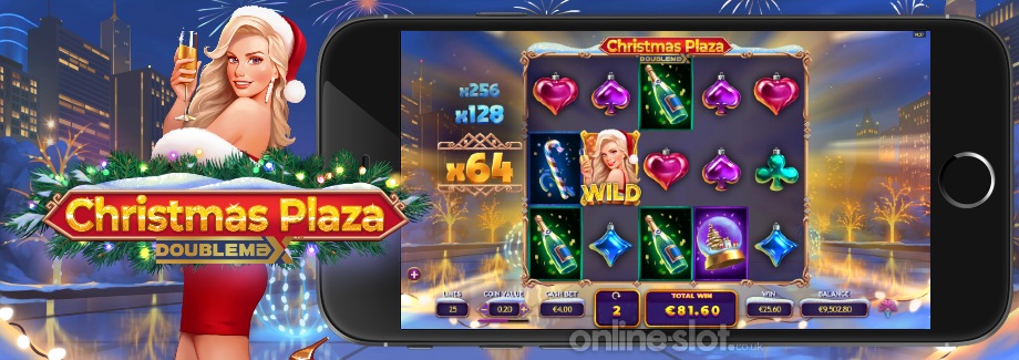 christmas plaza doublemax mobile slot