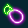 electric sam slot plum symbol