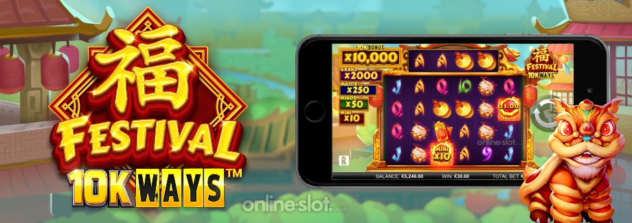 festival 10k ways mobile slot