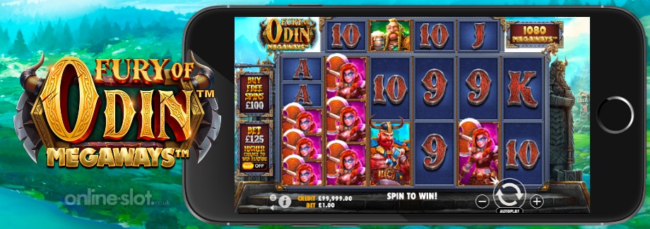 fury of odin megaways mobile slot