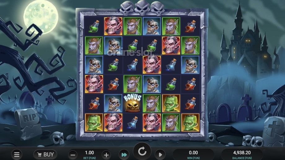 horror hotel slot base game