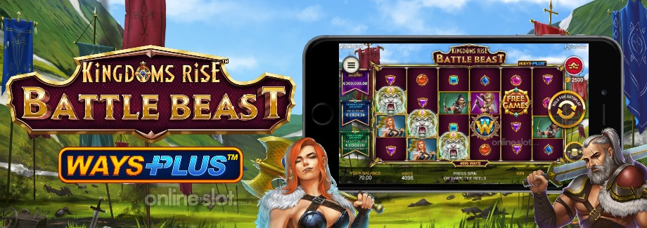kingdoms rise battle beast mobile slot