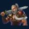 kingdoms rise battle beast slot male warrior with sword symbol