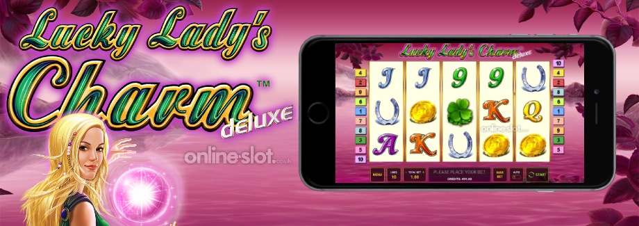 lucky ladys charm deluxe mobile slot