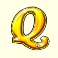 lucky ladys charm deluxe slot q symbol