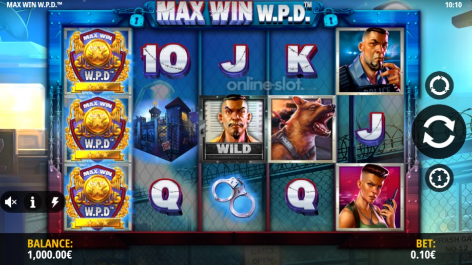 max win w p d slot base game