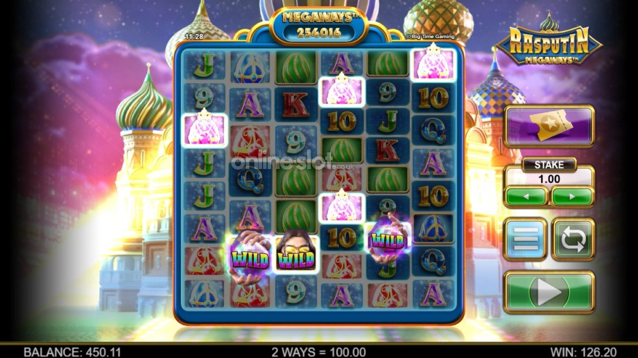 rasputin megaways slot rasputin wilds feature