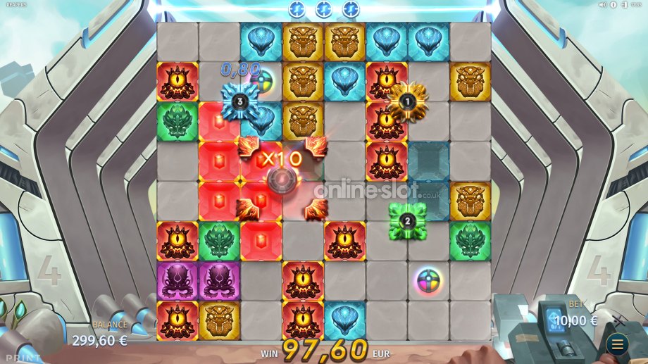 reapers slot erupter feature