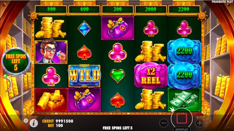 reel banks slot free spins feature
