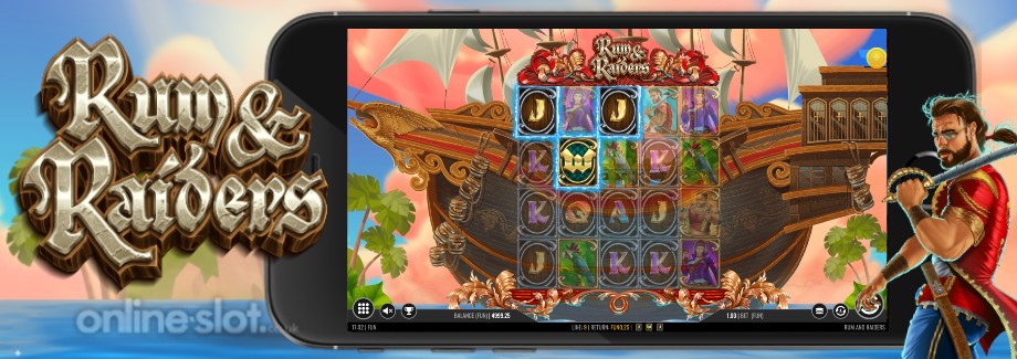 rum and raiders mobile slot