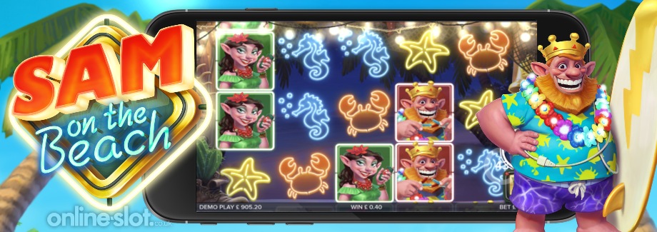 sam on the beach mobile slot
