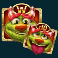 santa express slot green monster wild symbol