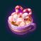santa express slot hot chocolate drink symbol