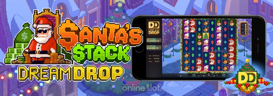 santas stack dream drop mobile slot