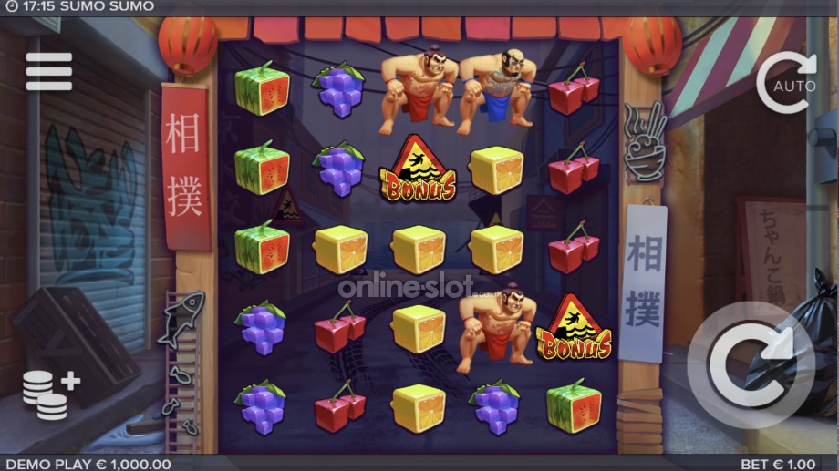 sumo sumo slot base game