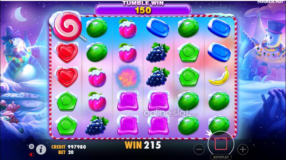 sweet bonanza xmas slot free spins feature